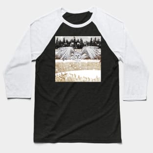 Great grey Owl Baseball T-Shirt